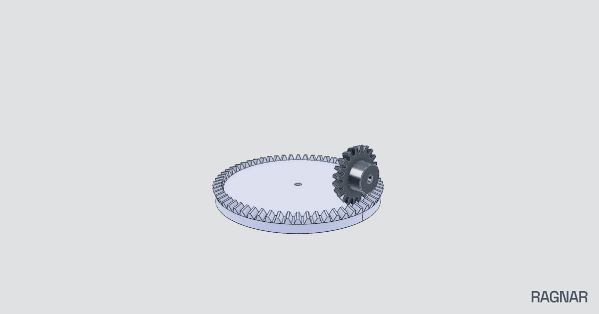 Straight Bevel Pinion