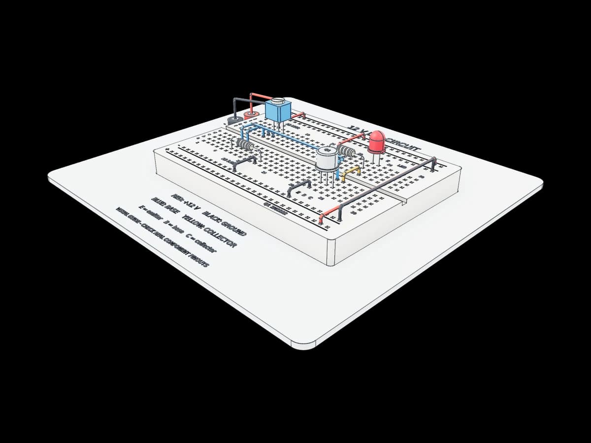 3D Circuit Teaching Model