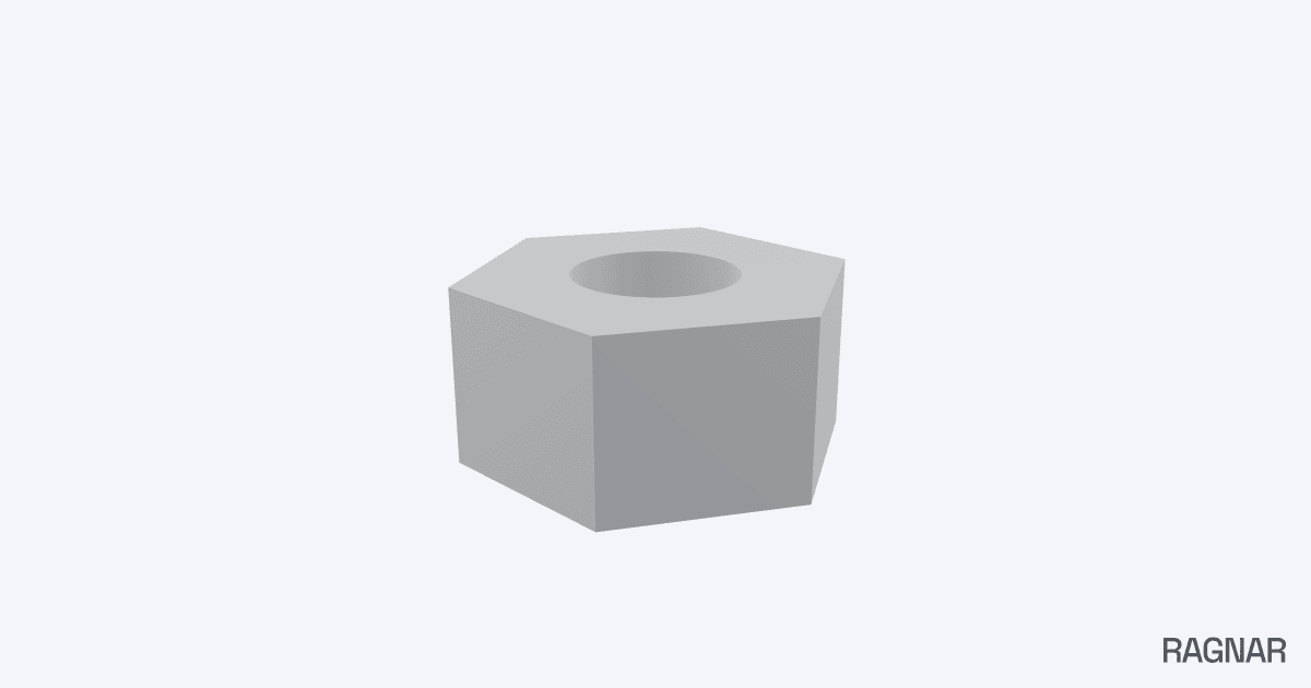 Hexagonal M16 Nut