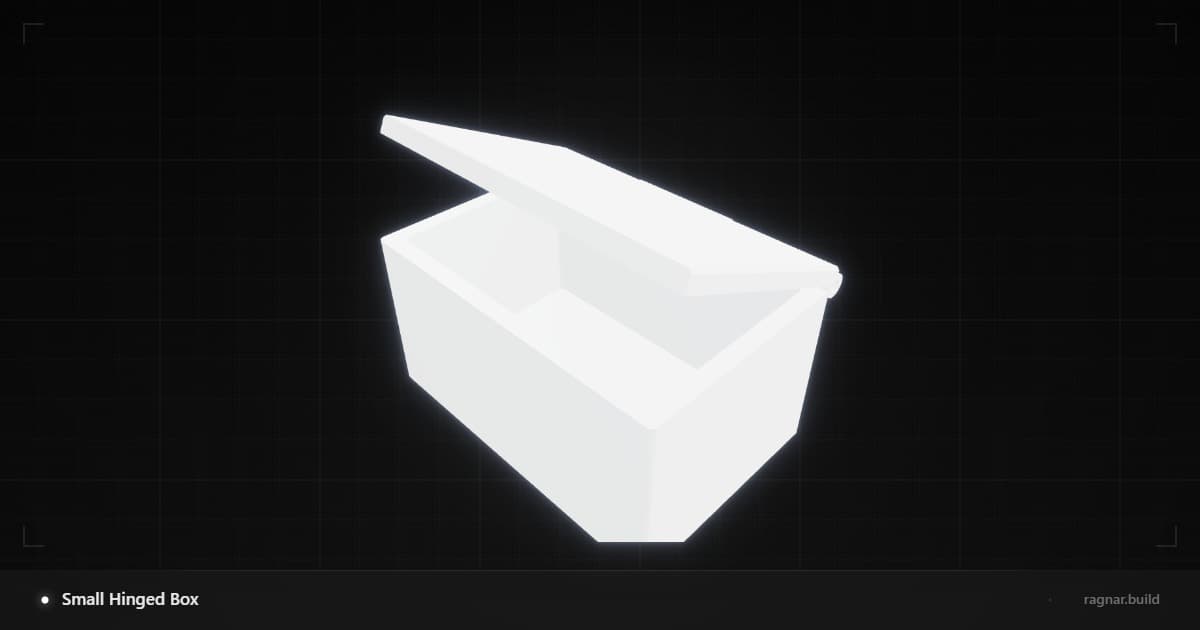 Small Hinged Box