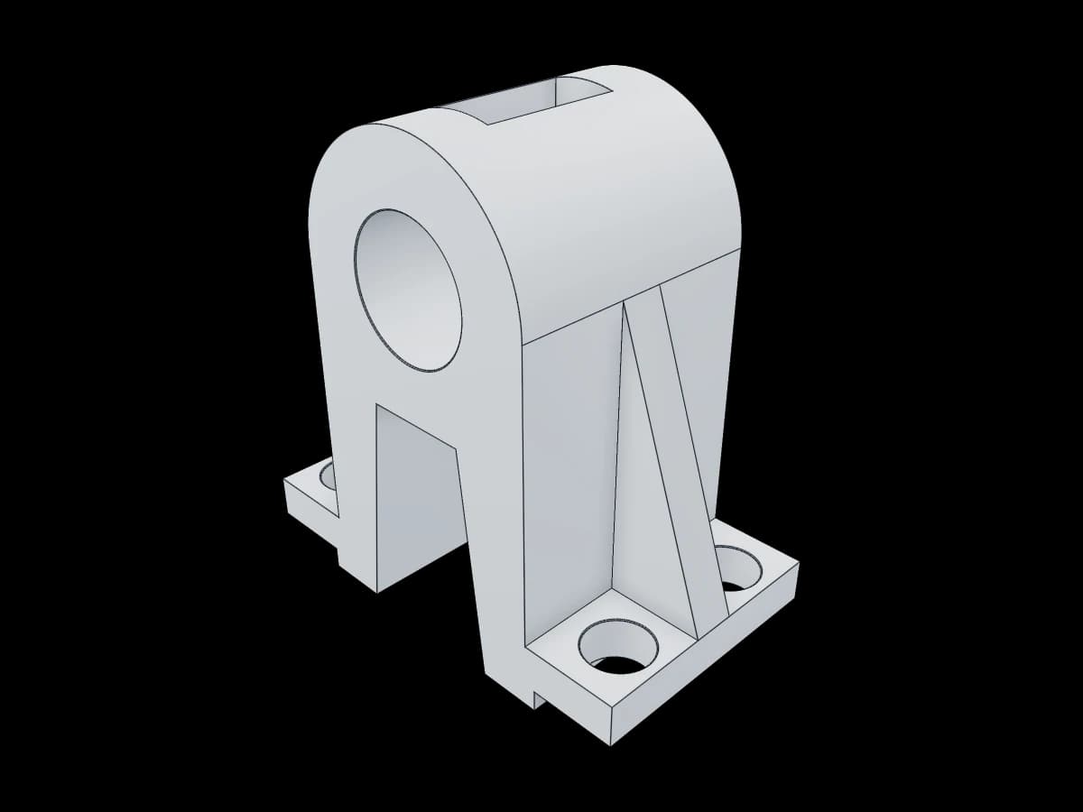 Industrial Bearing Bracket