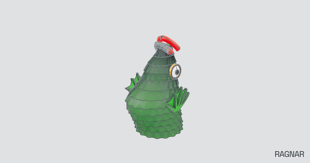Stylized Fish Statue
