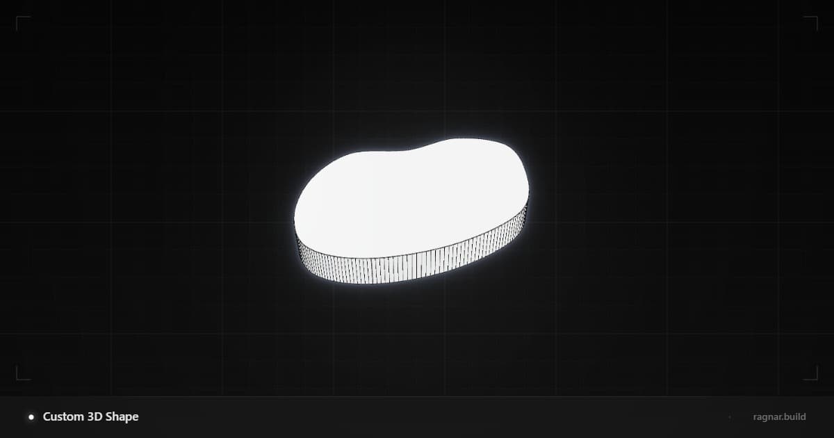 Custom 3D Shape