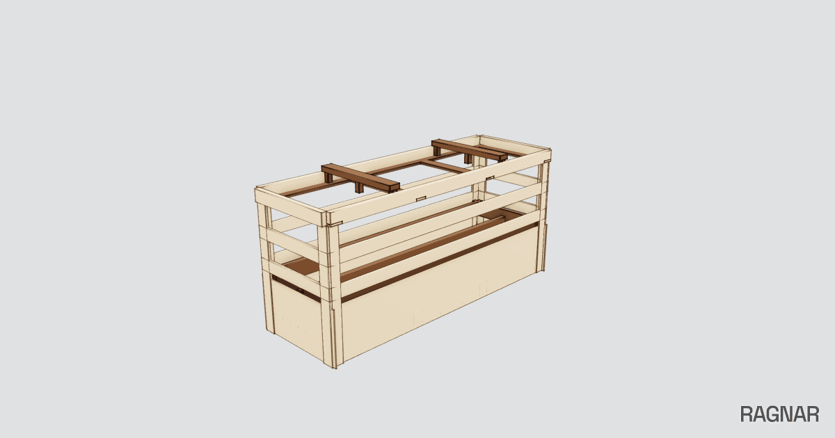 Large Wooden Crate