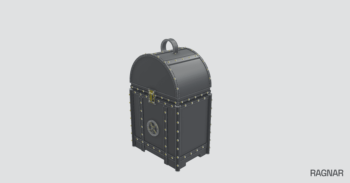 Vintage Steampunk Trunk