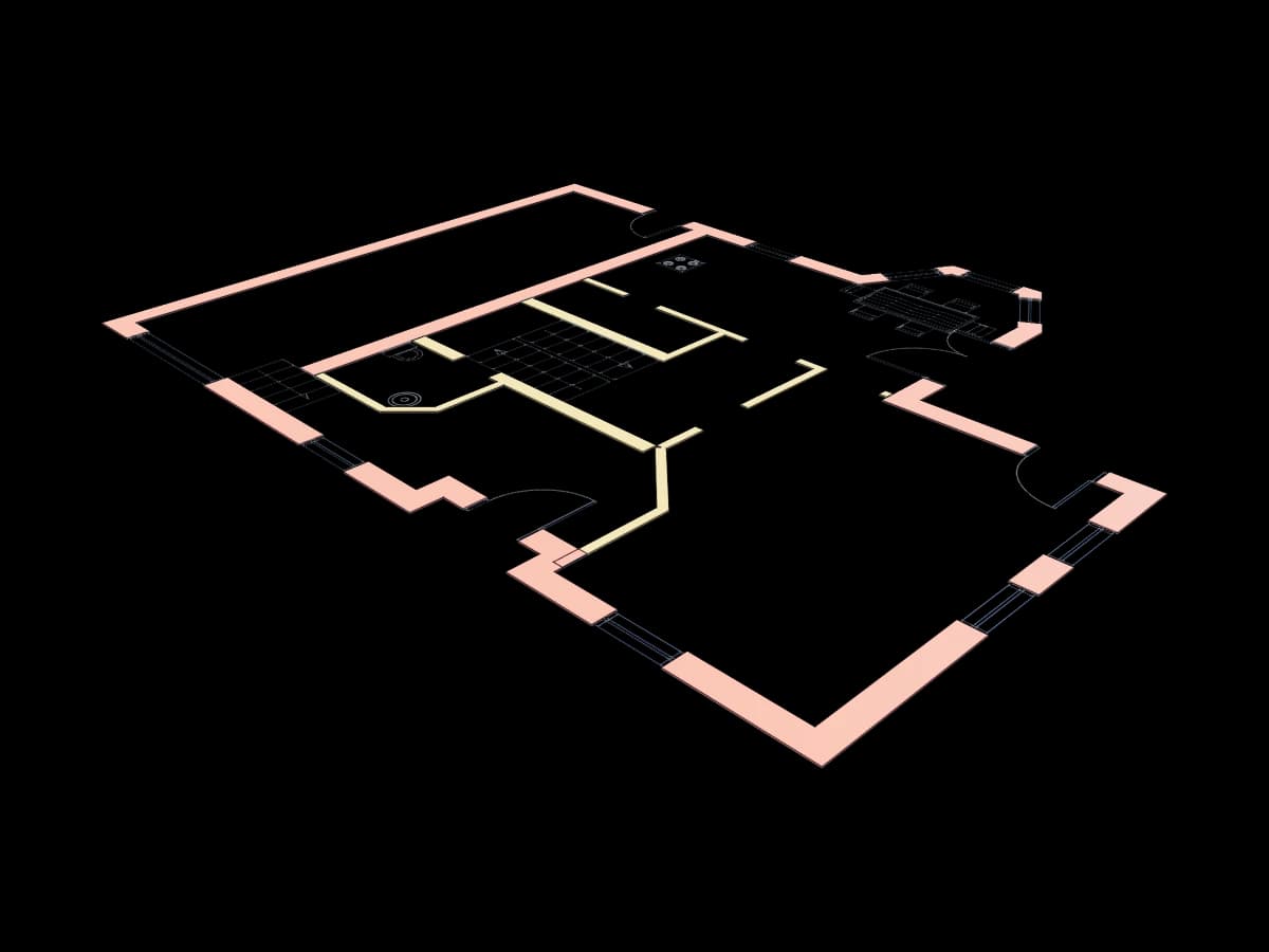 Detailed floor plan diagram | Ragnar Gallery