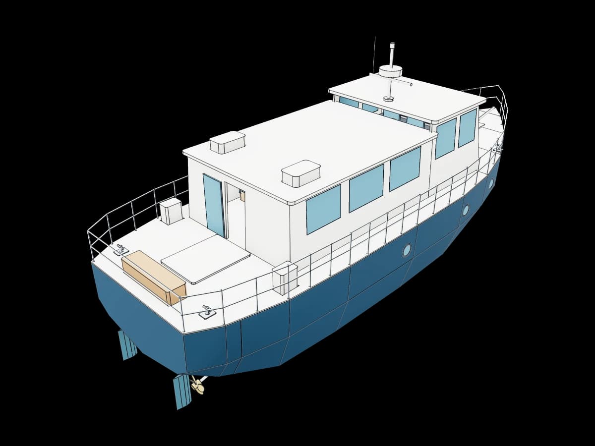 Seaworthy Four Person Ship