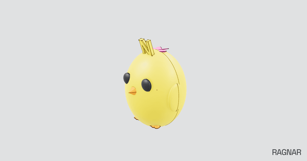 Student mascot chick