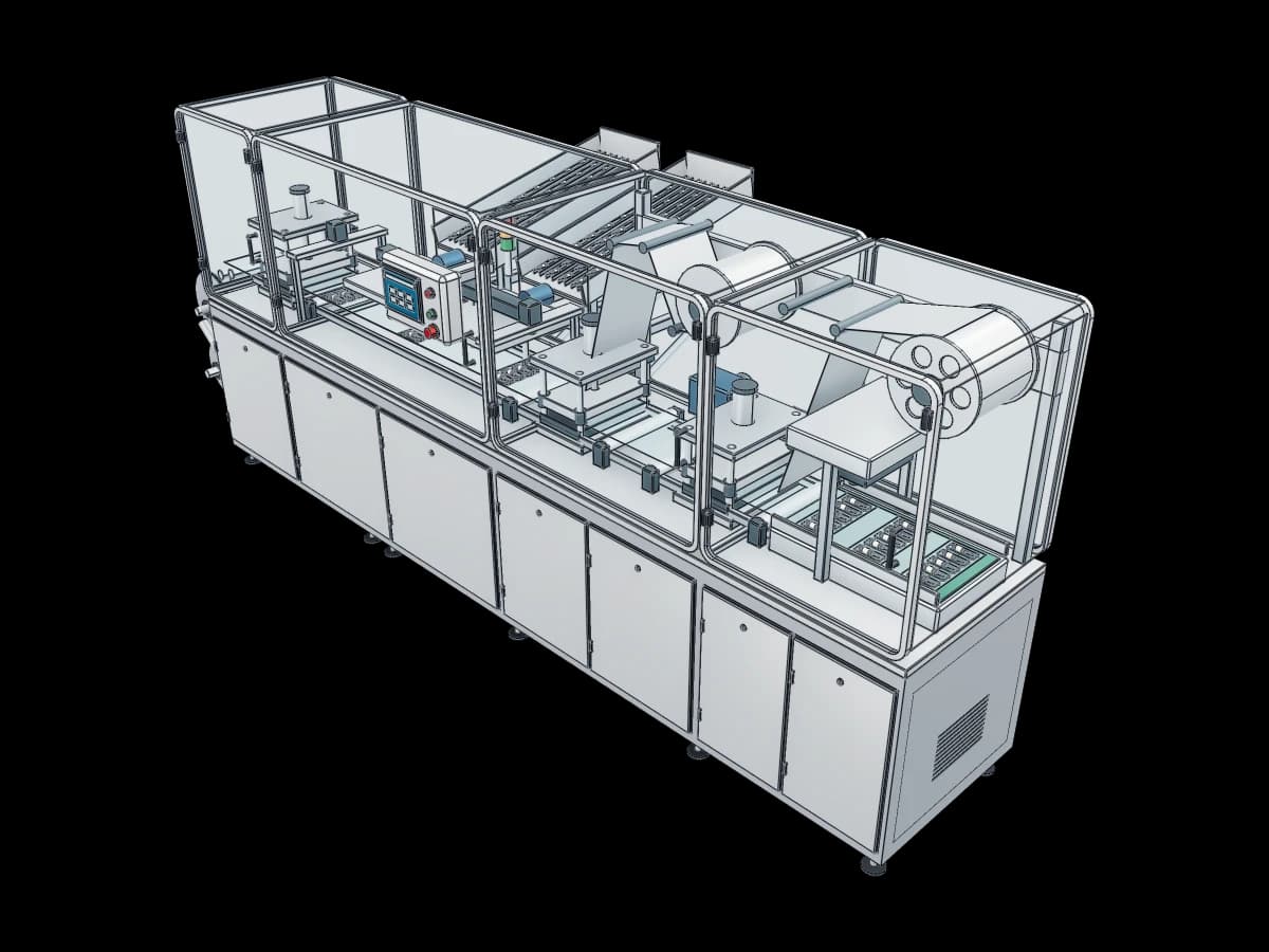 Ampoule Blister Packing Machine