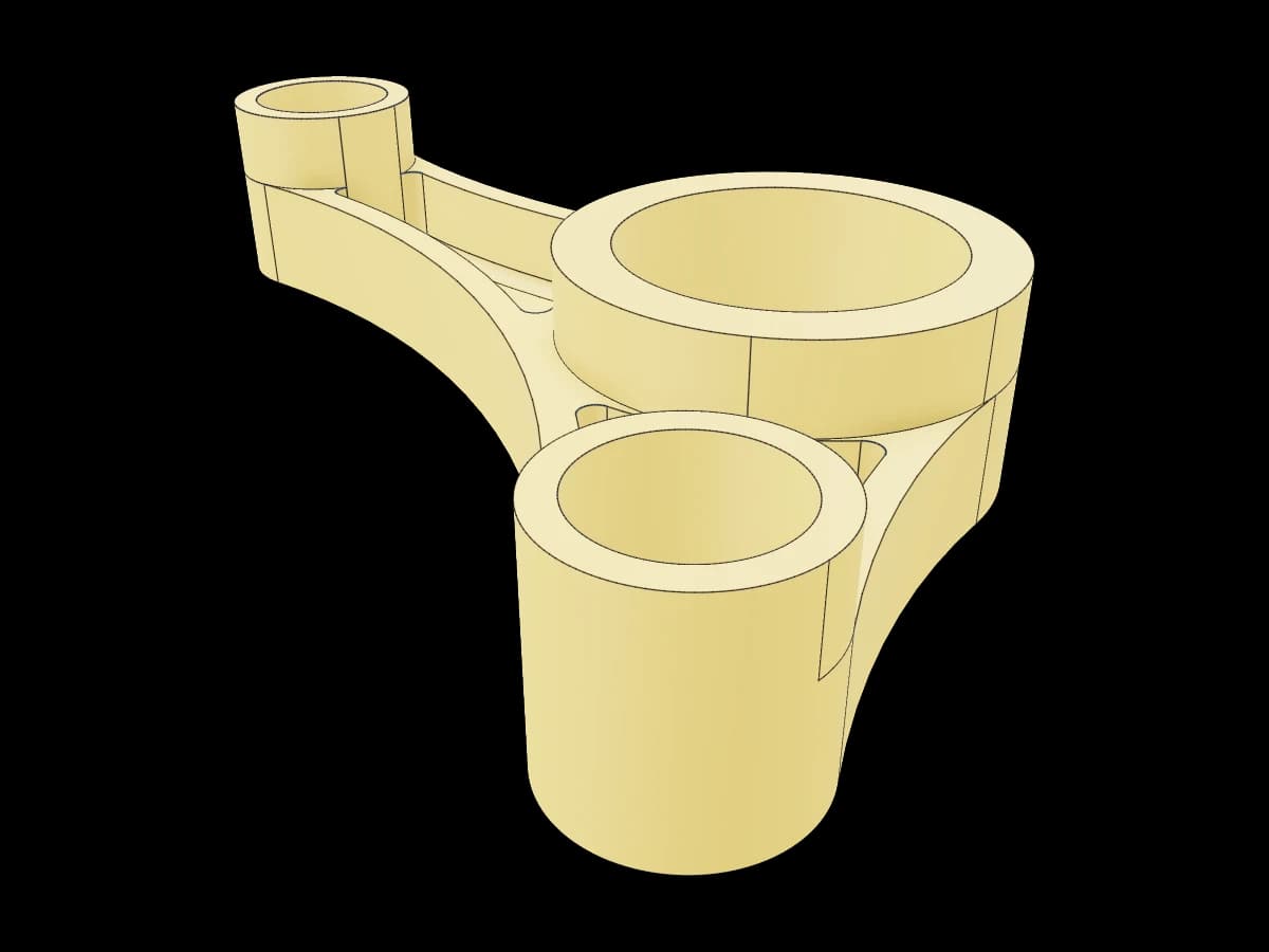 Three-Eye Support Link