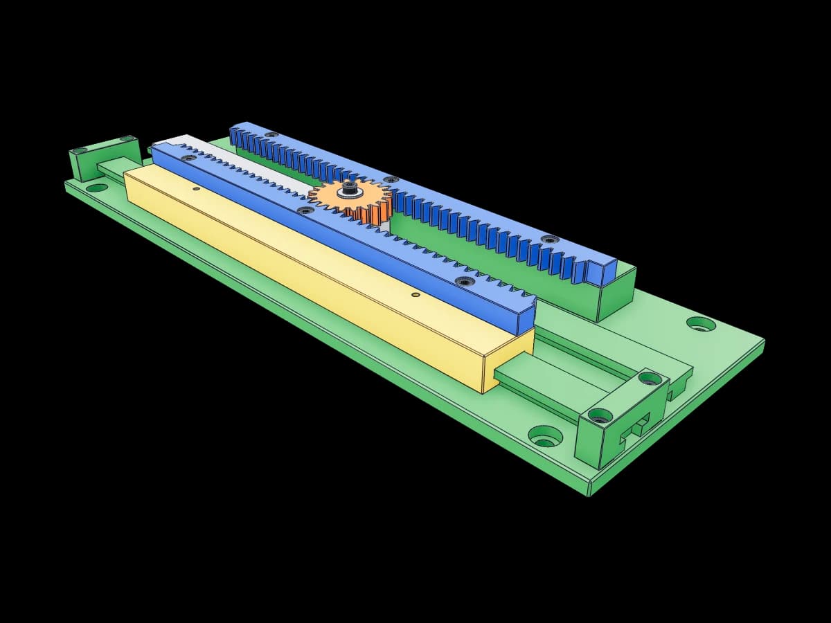 Rack And Pinion Mechanism