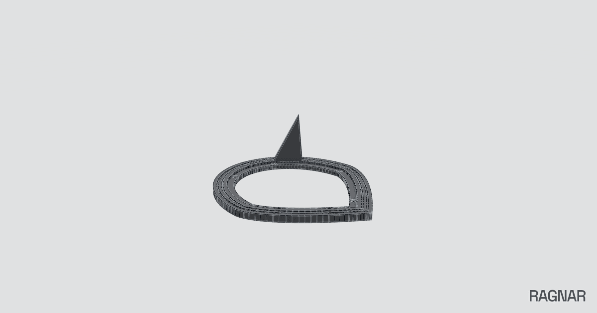 Teardrop Lens Frame