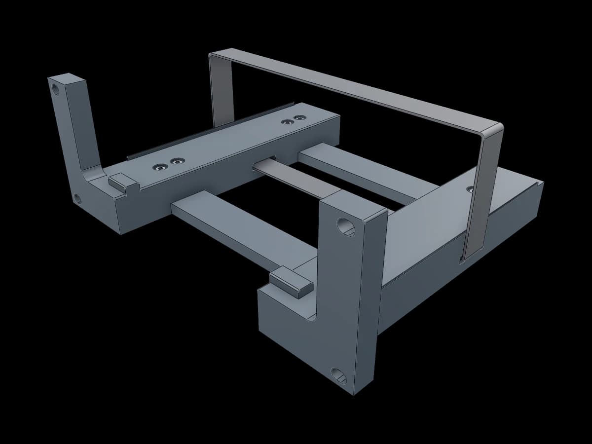 HP Mini Computer Rack Holder