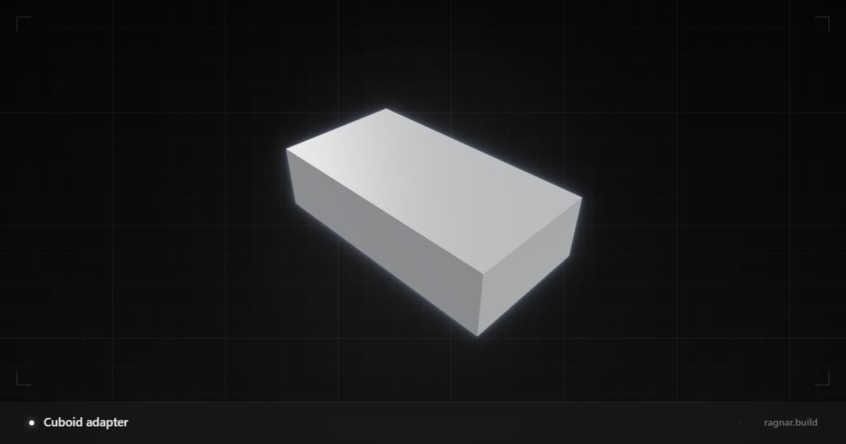 Cuboid adapter