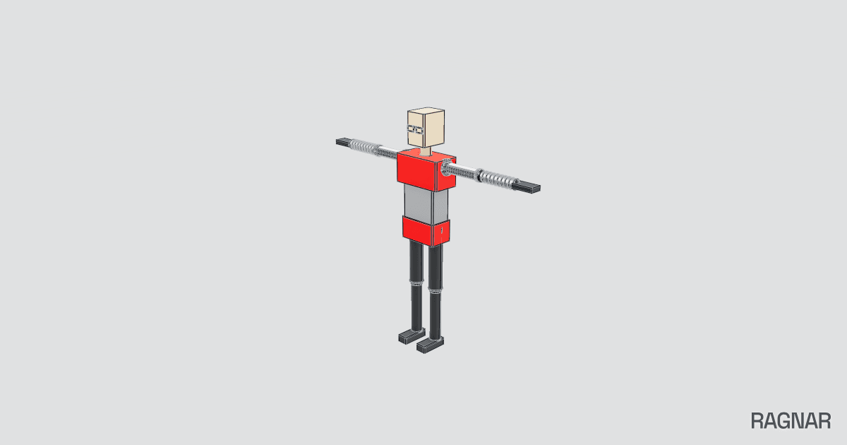 Humanoid Wooden Mannequin