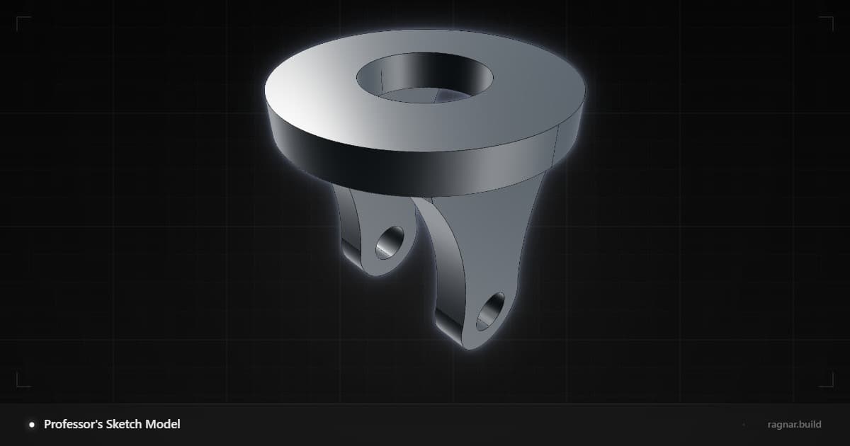 Professor's Sketch Model