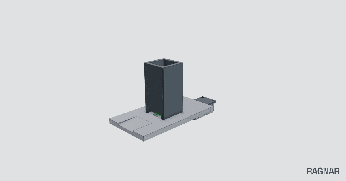 Single piece feeder