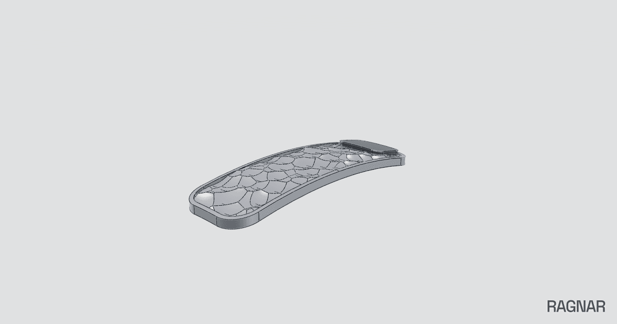 Quilted Rectangular Disc
