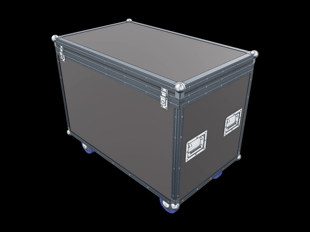 Rolling flight case