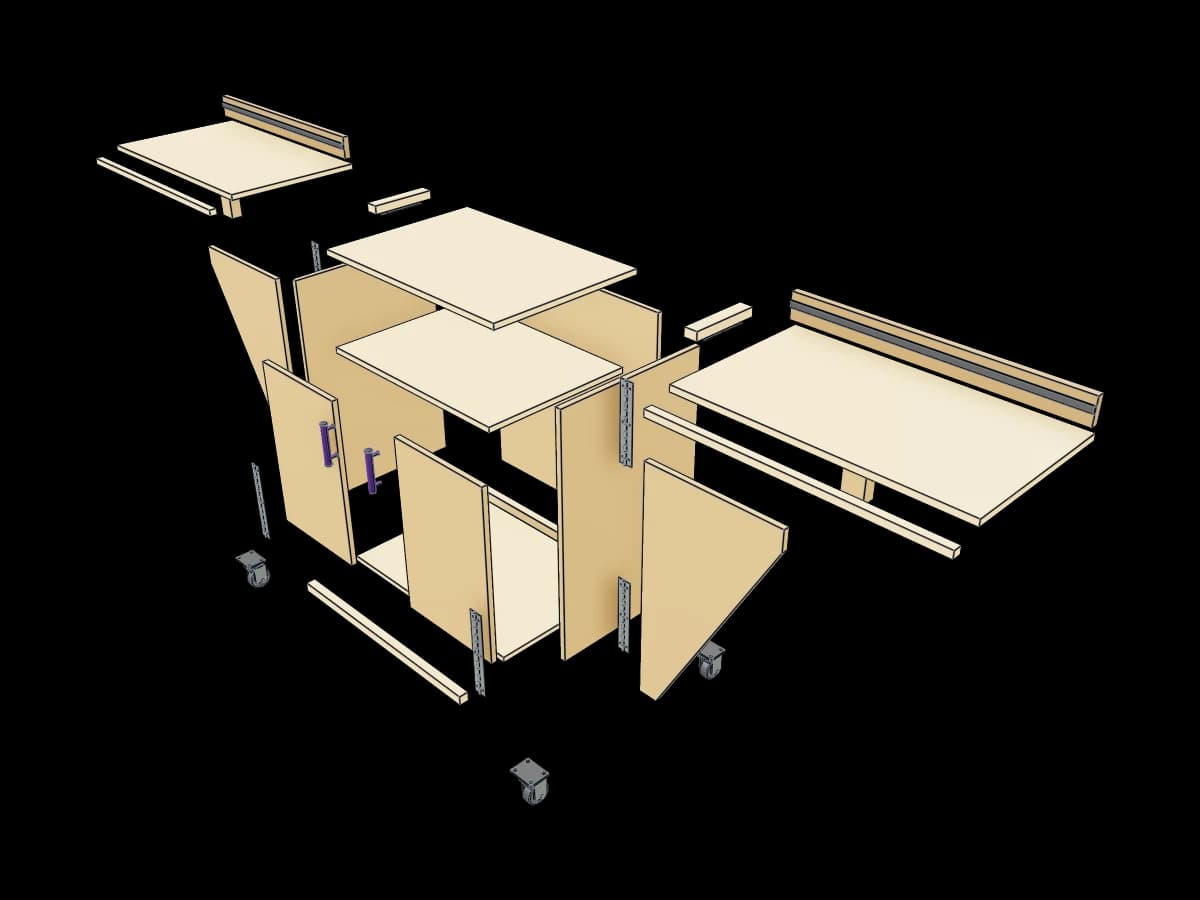 Miter Saw Station
