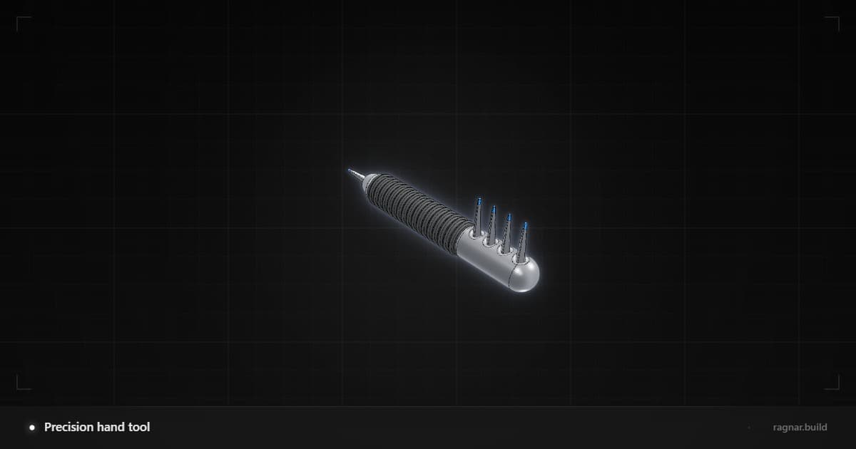 Precision hand tool