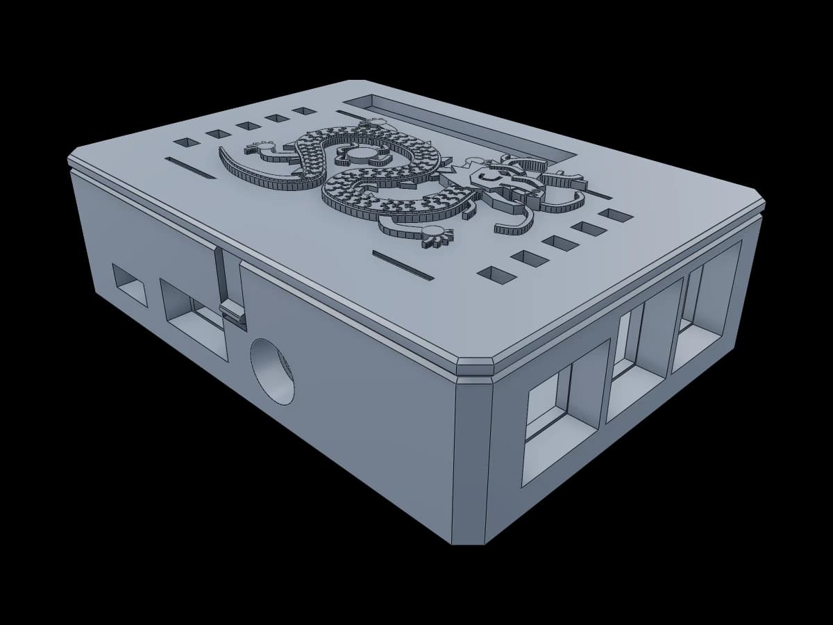 Dragon Raspberry Pi Case