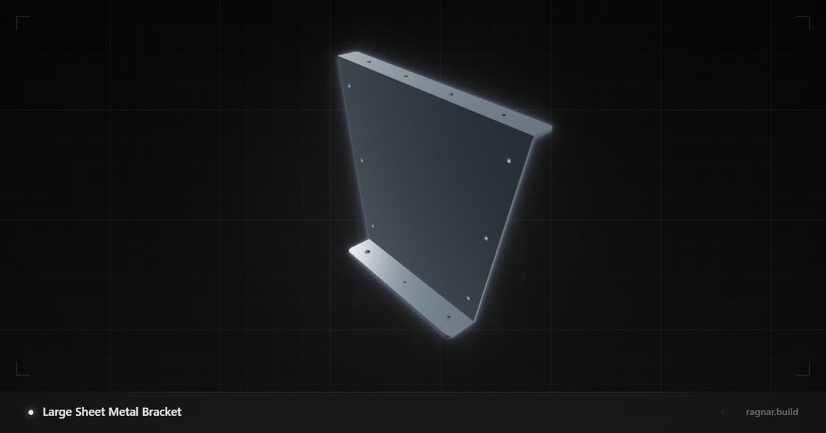 Large Sheet Metal Bracket