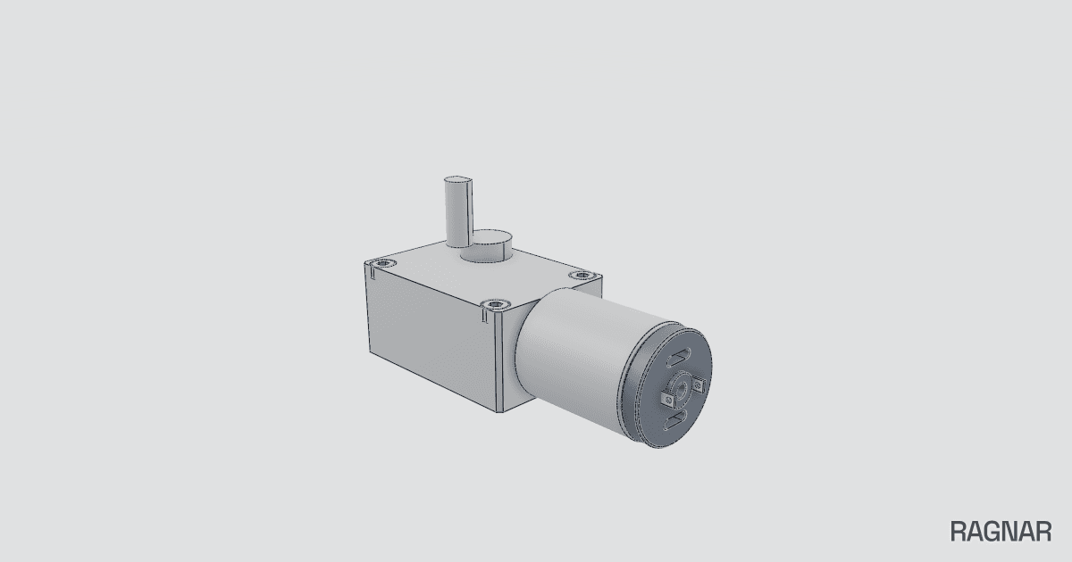 Scaled DC Motor
