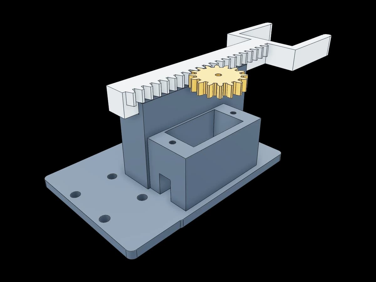 Linear Rack Actuator
