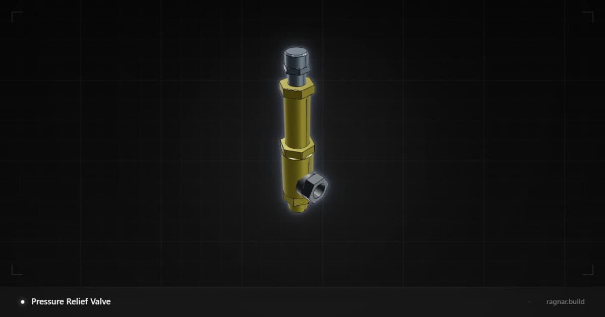 Pressure Relief Valve
