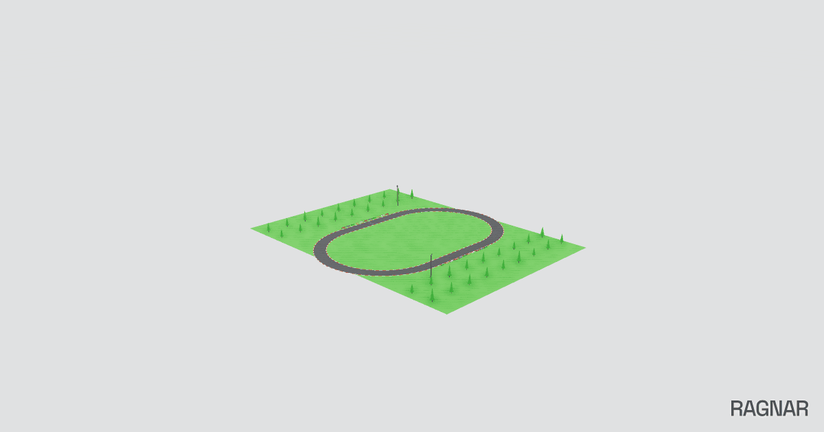 Oval Kart Track