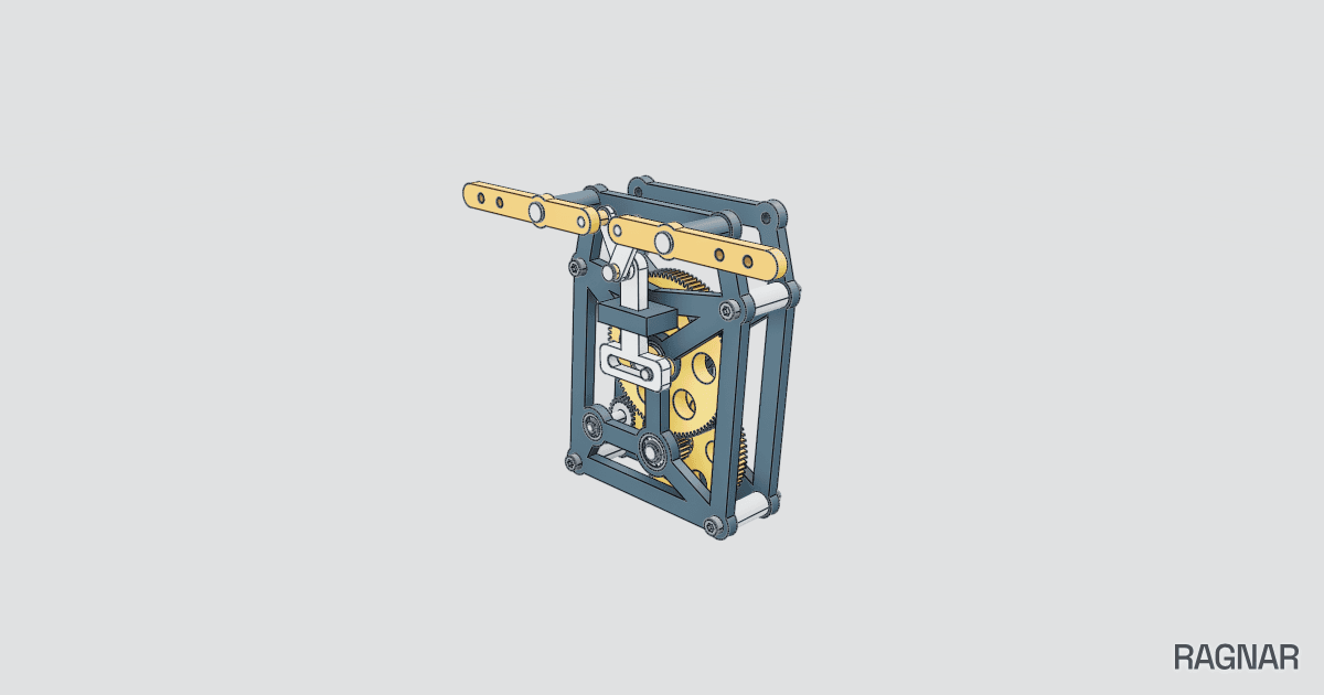 Ornithopter Gear Mechanism