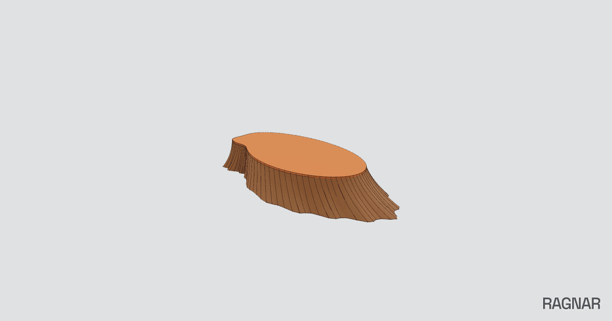 Stump drum throne