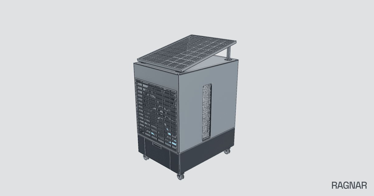 Solar Evaporative Cooler