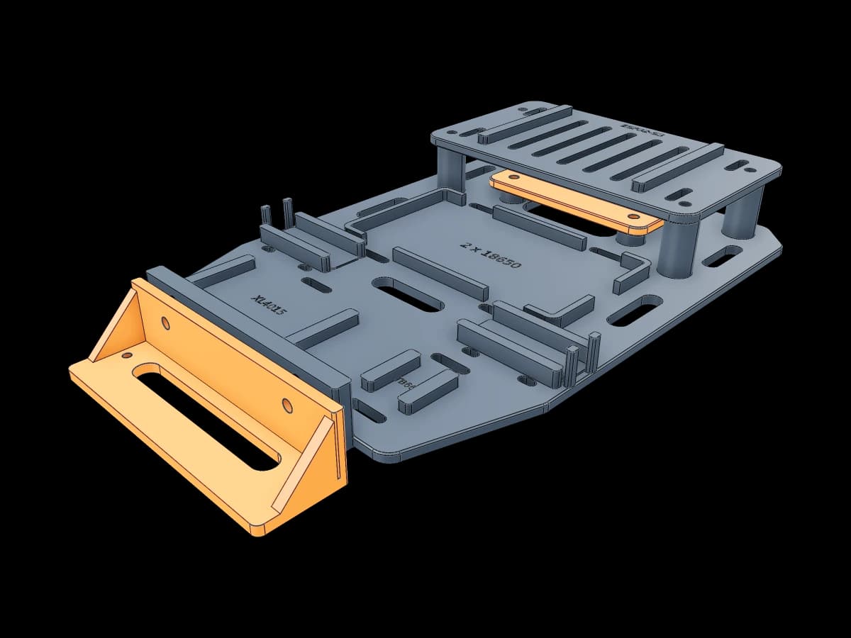 Line Follower Robot Chassis