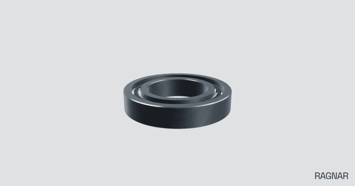 Metal ball bearing