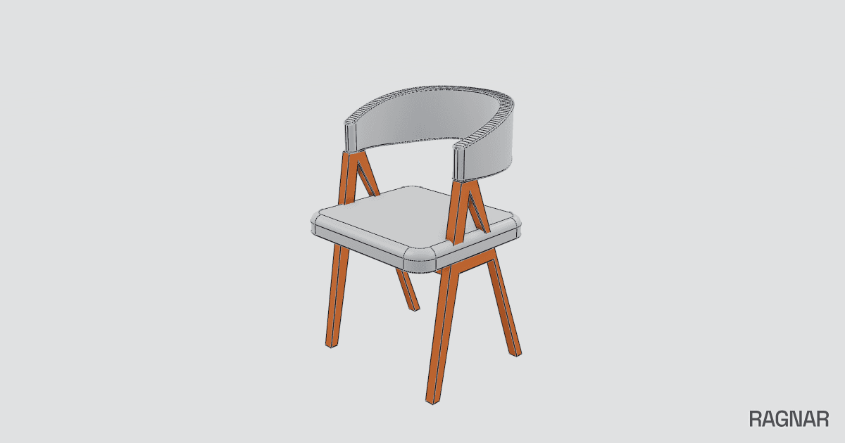 Custom chair model