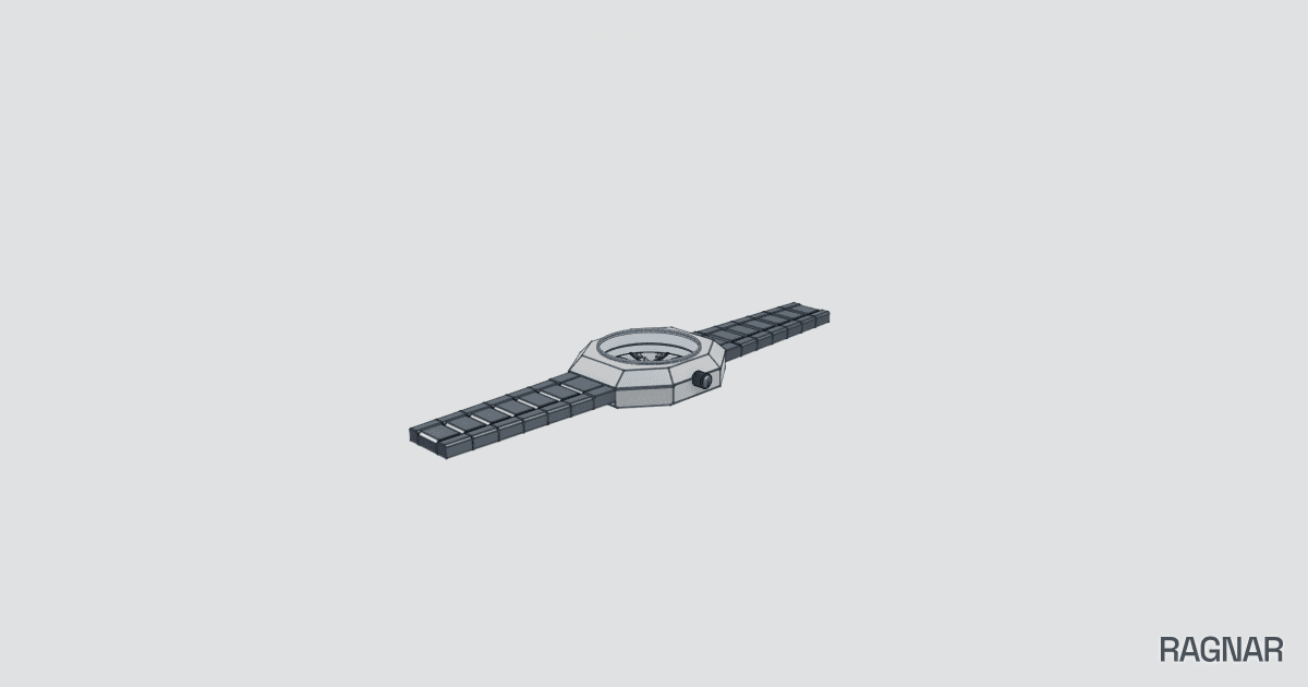 Custom automatic wristwatch
