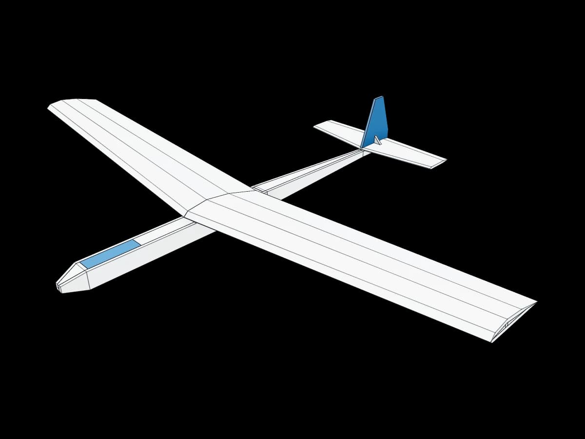 Foam Board Hand-Launch Glider