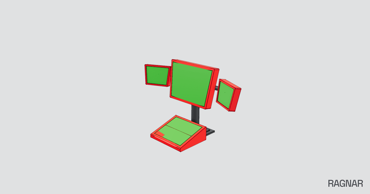 Low poly computers