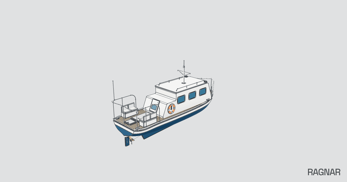 Nine Meter Motorboat