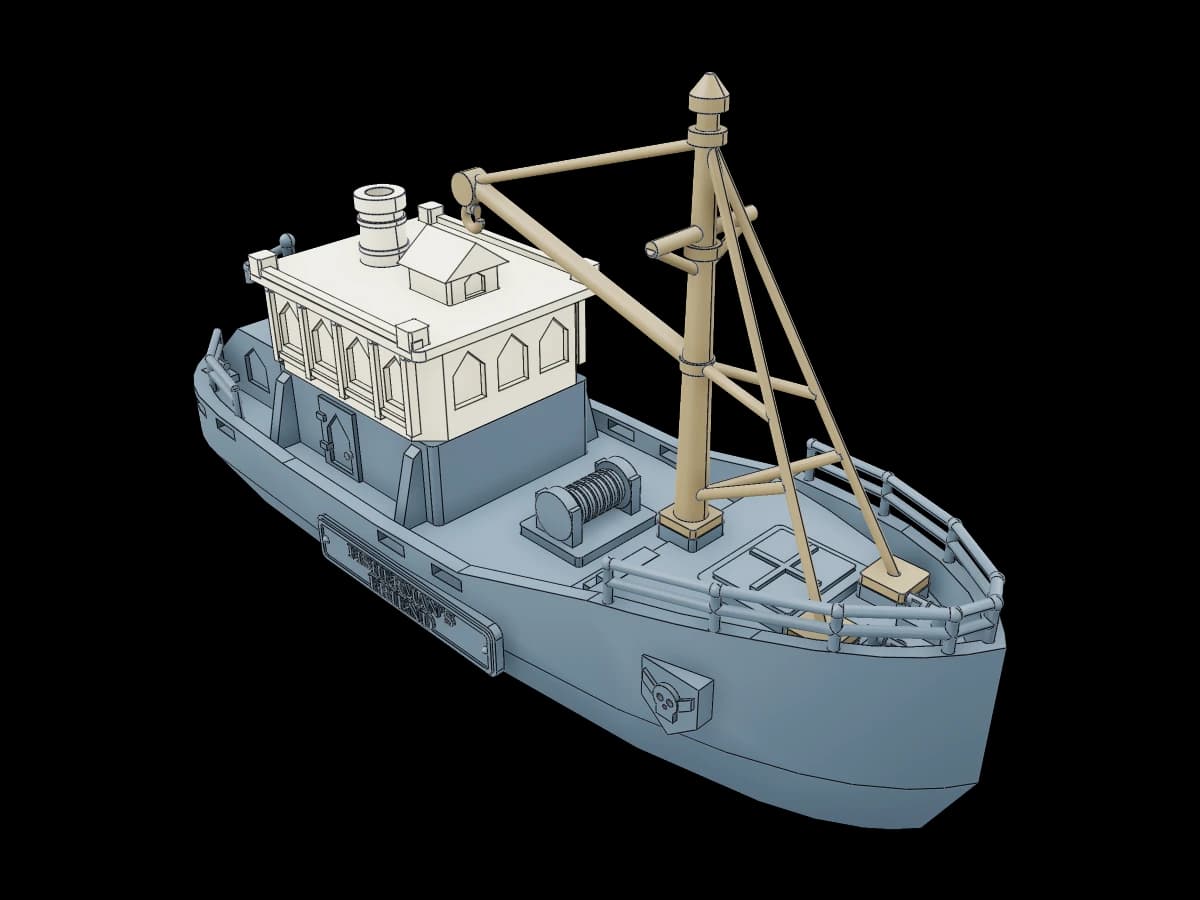 Gothic Fishing Trawler
