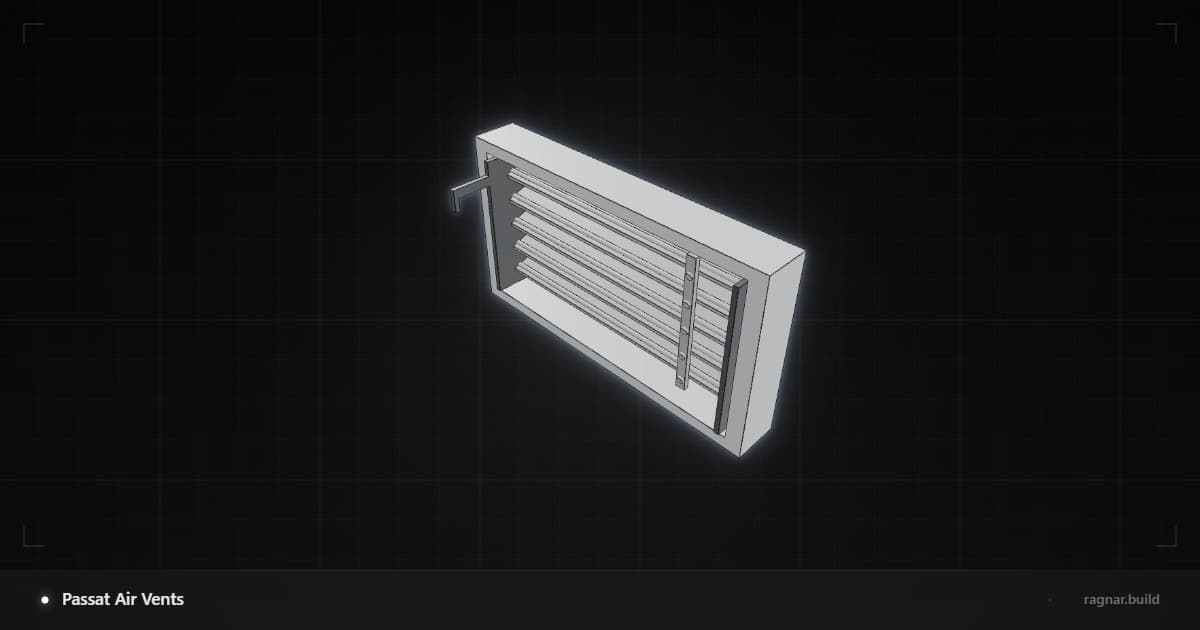 Ventilation Louver Assembly