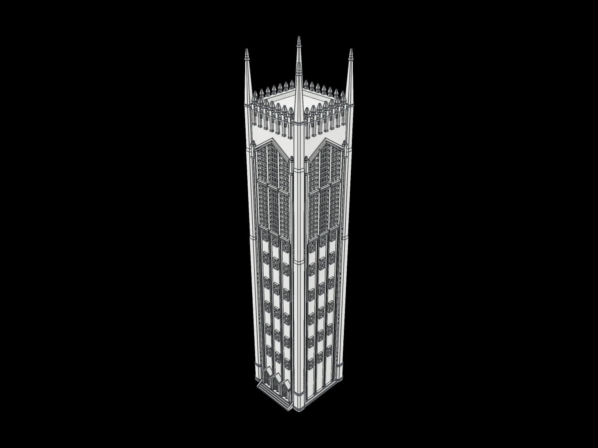 Gothic Decorative Tower