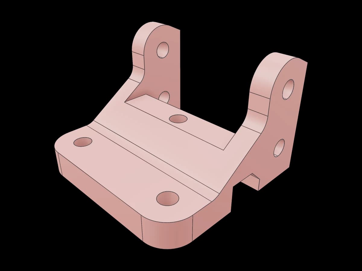 Twin-Lug Support Bracket