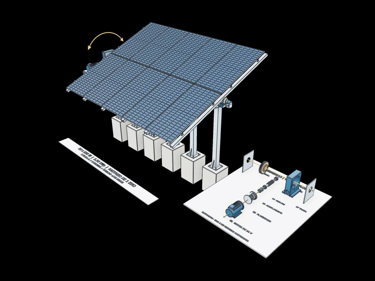 Single Axis Solar Tracker