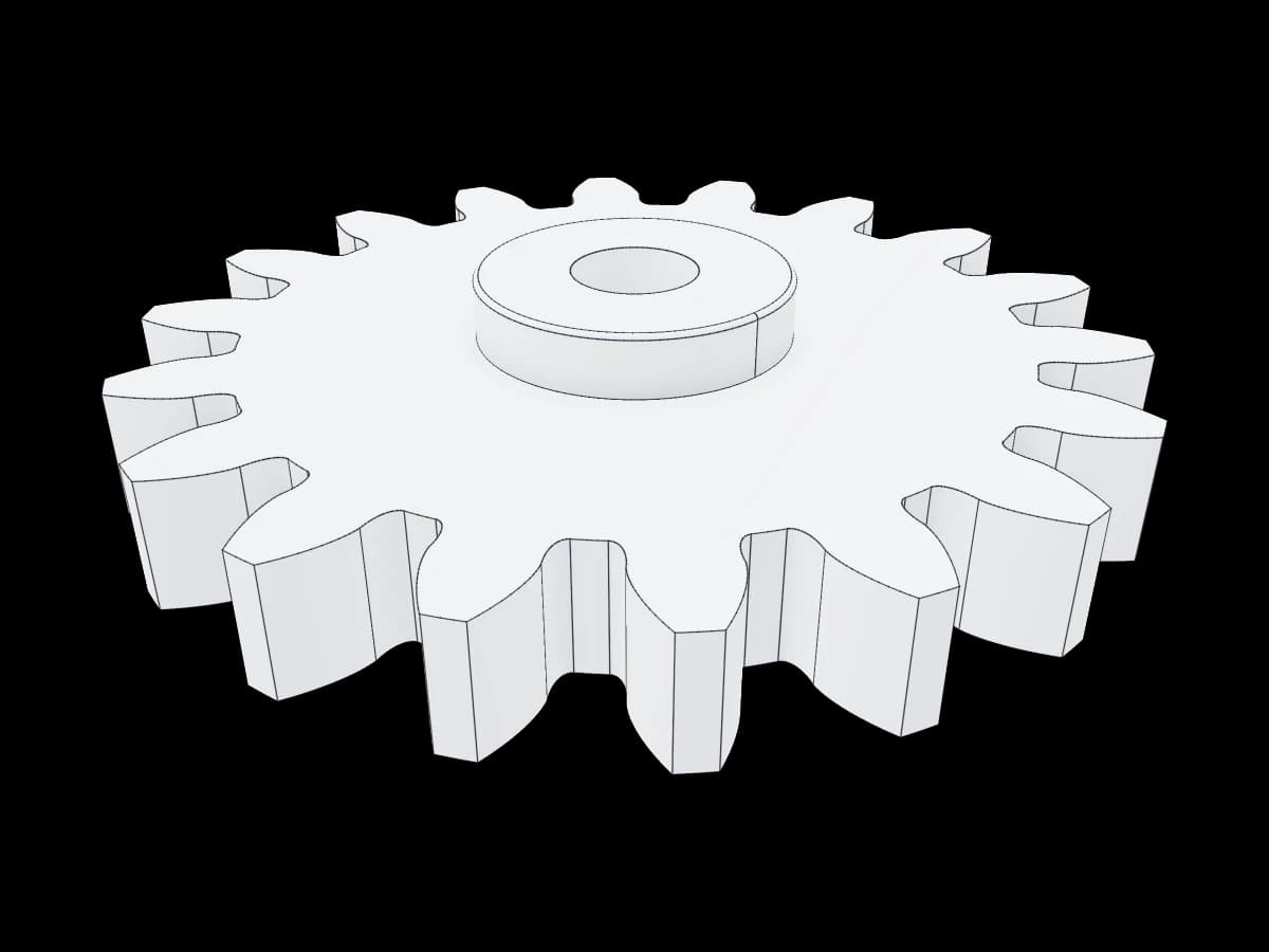 Cylindrical Spur Gear