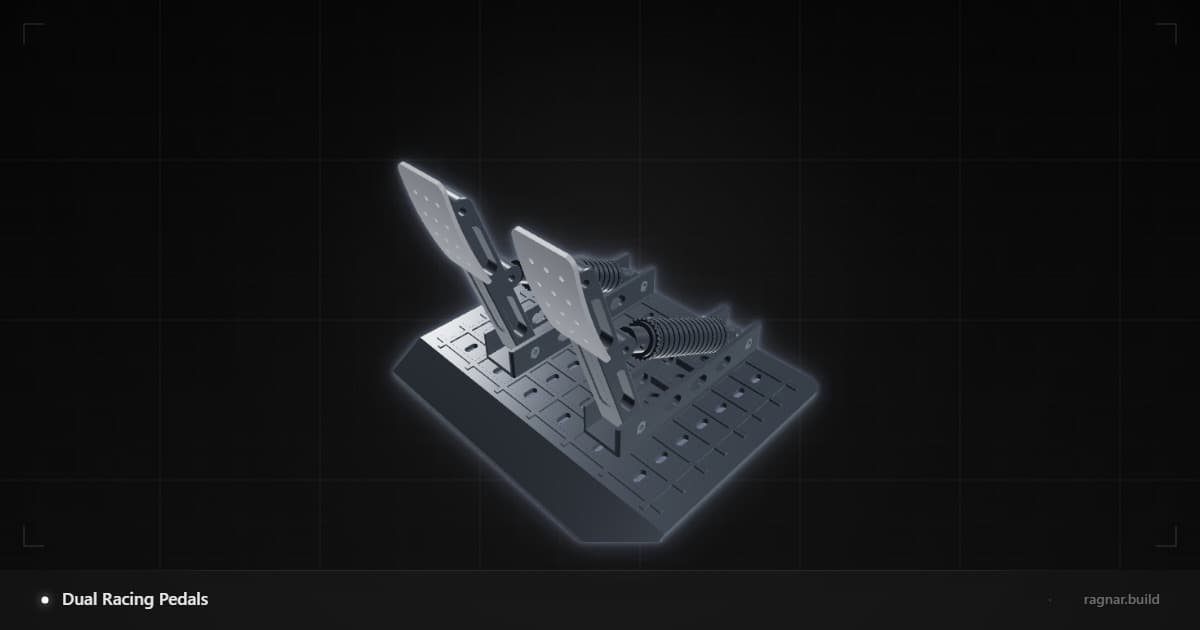 Dual Racing Pedals