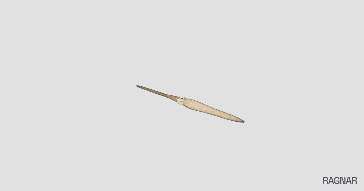 Two-blade propeller
