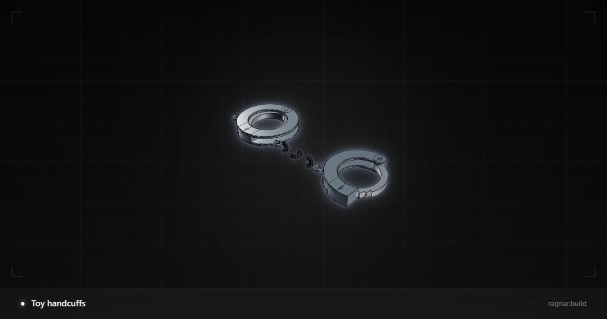 Toy handcuffs